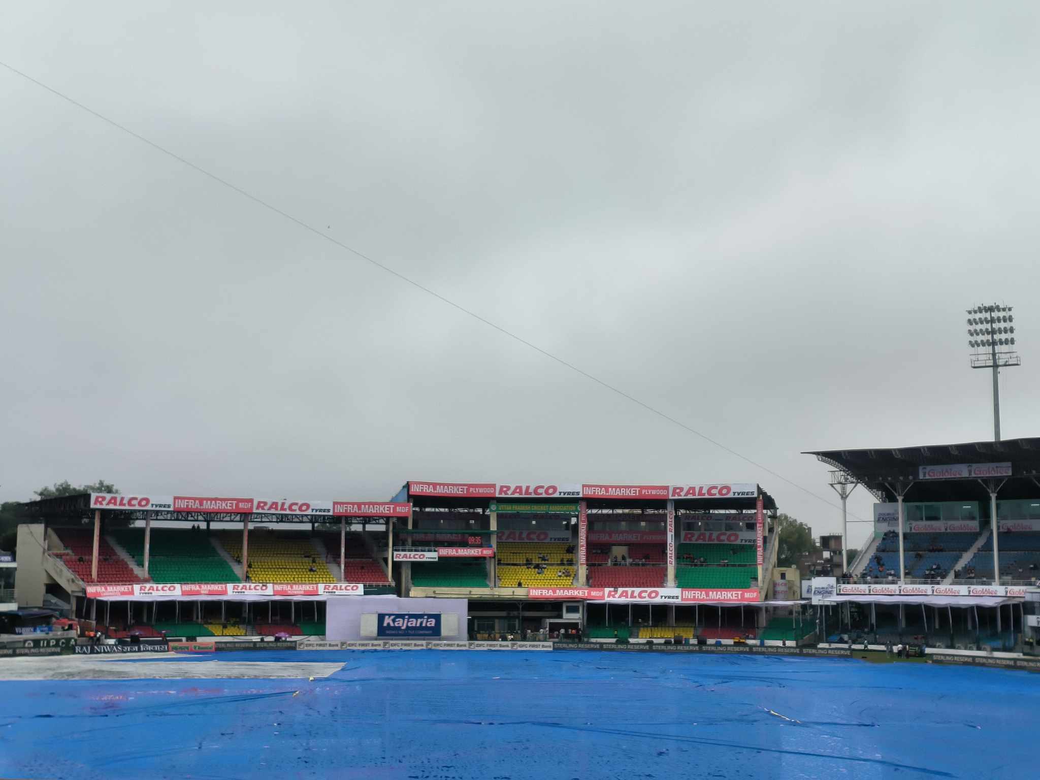 Day 2 called off due to persistent rain at Kanpur